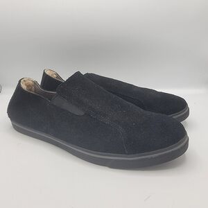 Uggs Black Suede Men's Slip-On Shoes
